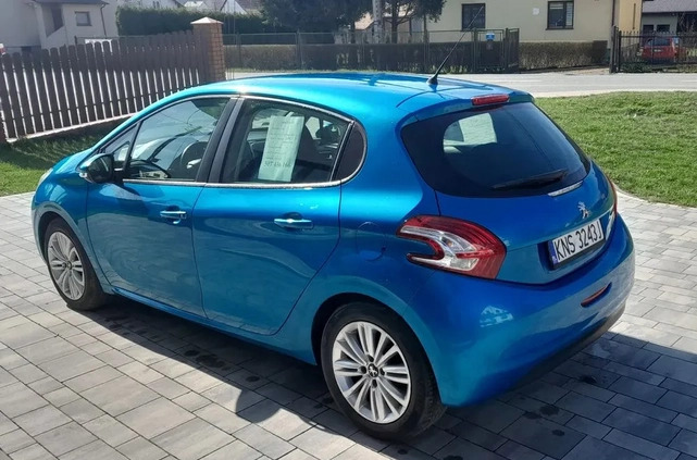 Peugeot 208 cena 21900 przebieg: 147000, rok produkcji 2012 z Grodków małe 56